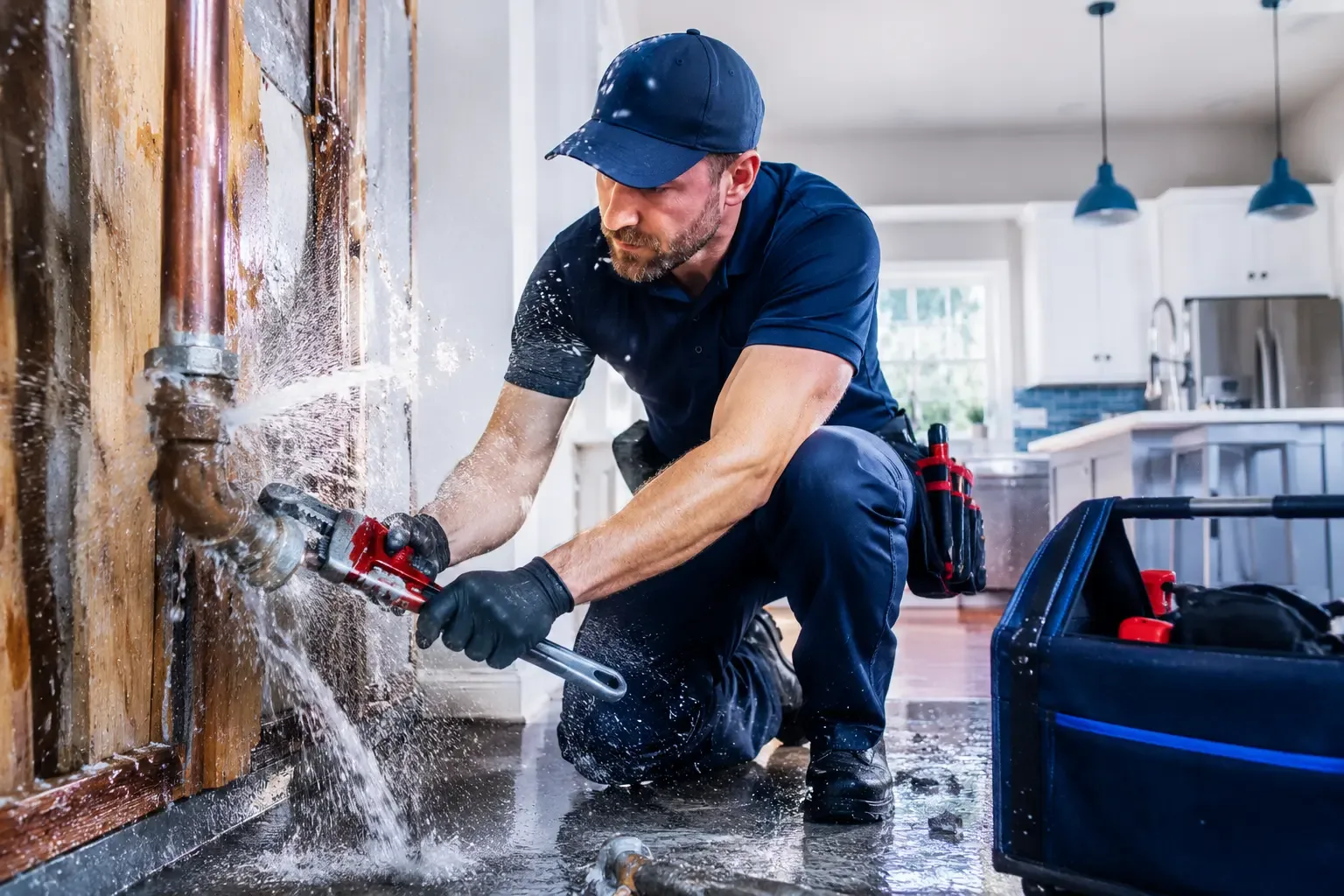 Local emergency pipe repair professionals in Baisden, WV